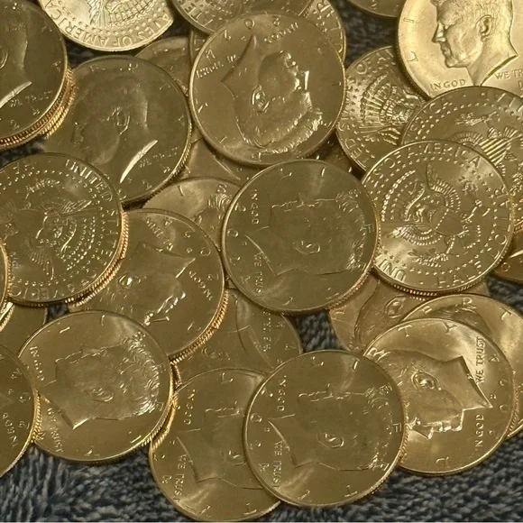 35 UNCIRCULATED 2024 KENNEDY HALF DOLLARS - Picture 2 of 6